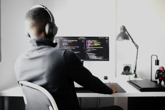 Developer learning to code