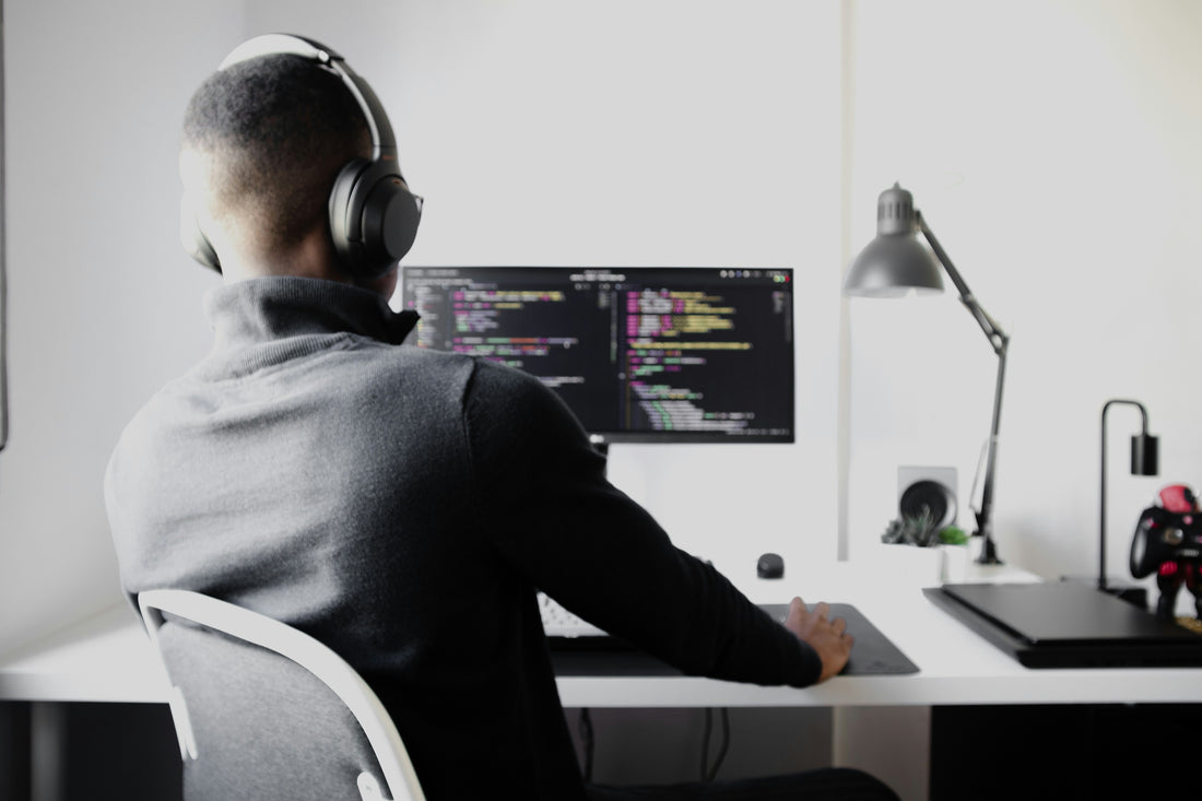 Developer learning to code